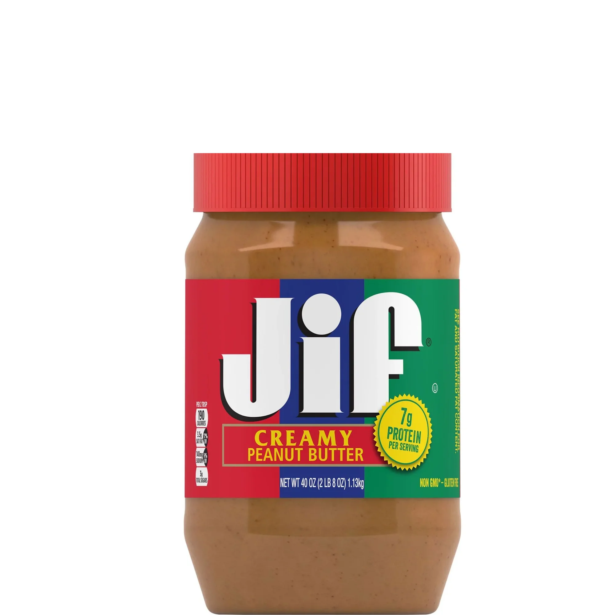 Jif Creamy Peanut Butter, 48 oz., 2 pk. — view 3