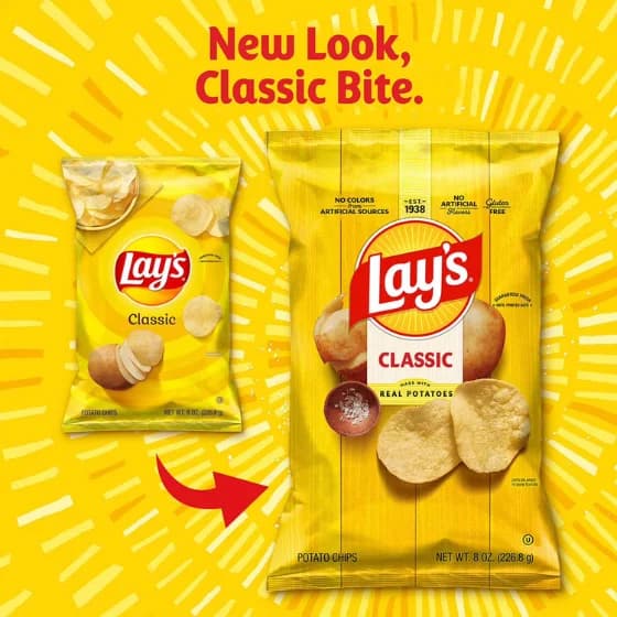 Lay's Classic Potato Chips, 15.625 oz. ( New Edition ) — view 7