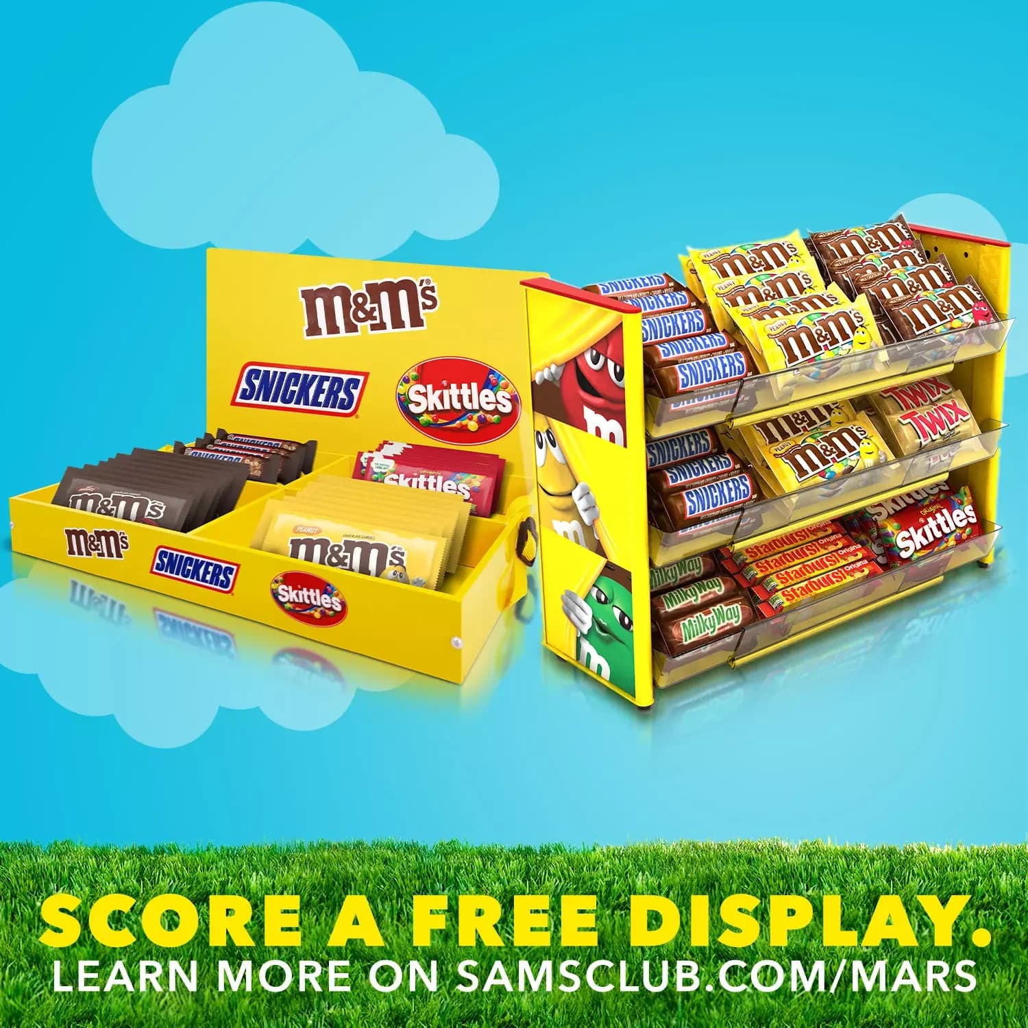 M&M'S Milk Chocolate Candy, Full Size Bulk Candy, 48 ct./1.69 oz. — view 5