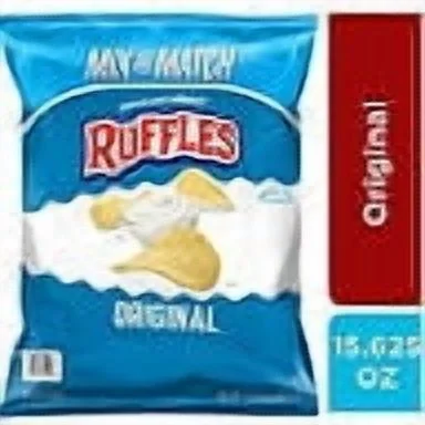 Ruffles Original Potato Chips 15.625 oz Thick Ridges for Dipping — view 6