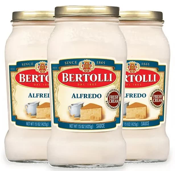 Bertolli Alfredo Sauce with Aged Parmesan Cheese, 15 oz., 3 pk.
