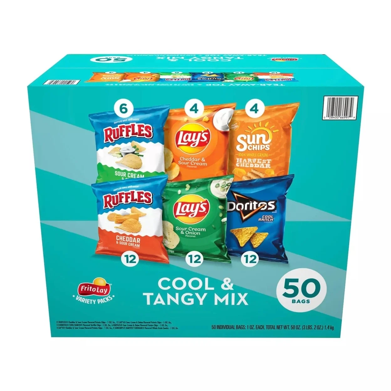 Frito-Lay Cool and Tangy Mix Variety Pack (50 Count) — view 3