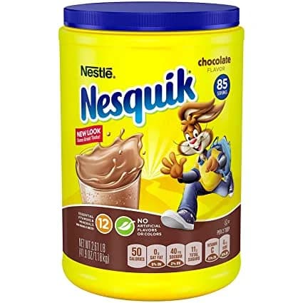 Nesquik Chocolate Powder 44.9 oz / 2.81 lbs