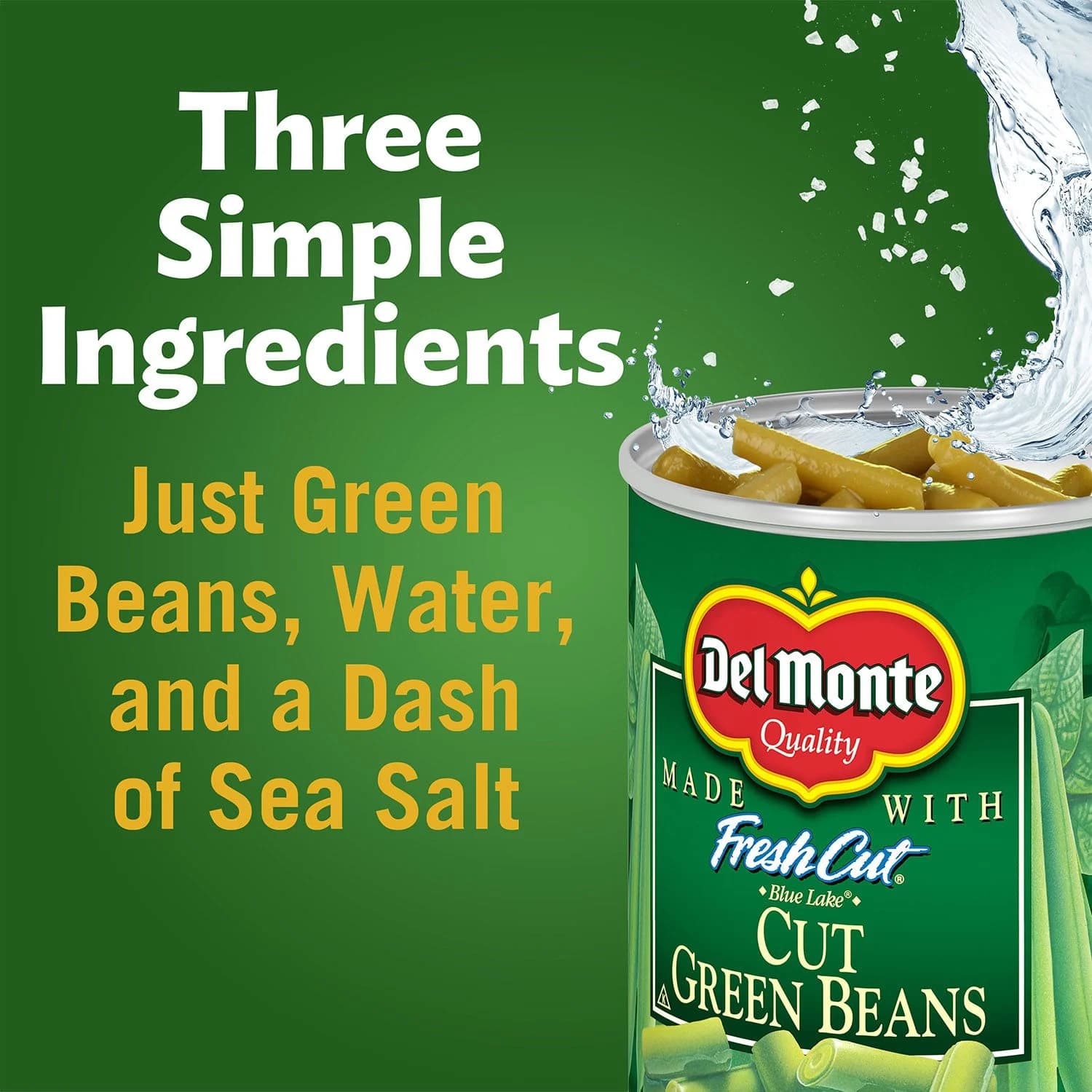 Del Monte Cut Green Beans (14.5 oz., 8 pk.) — view 4