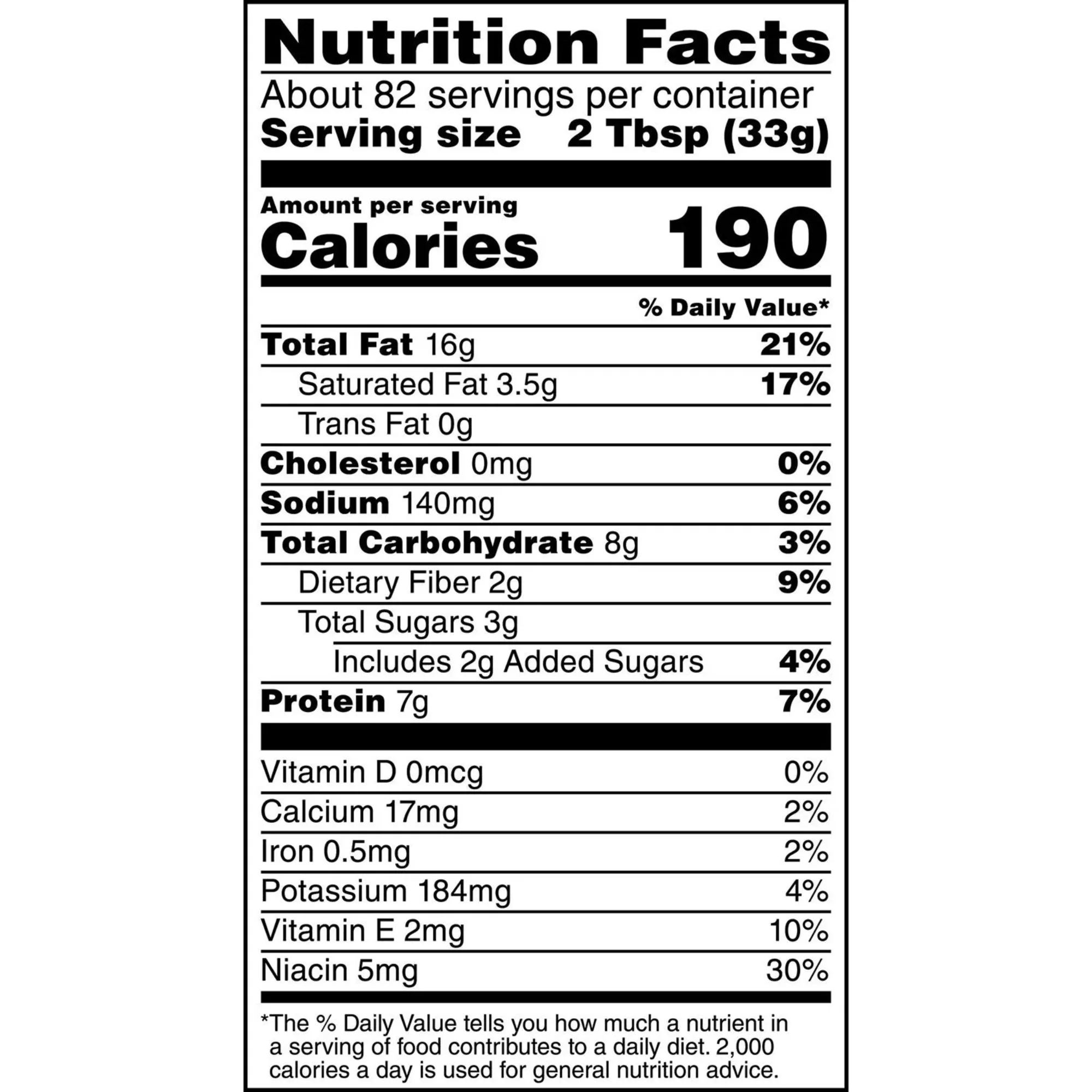 Jif Creamy Peanut Butter, 48 oz., 2 pk. — view 5