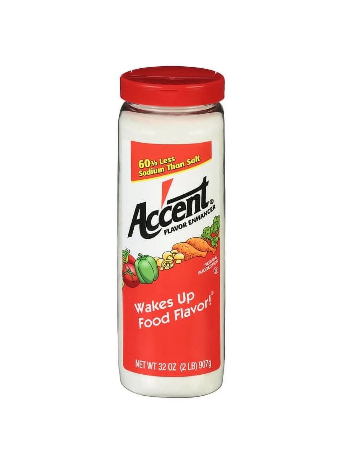 Pack of 2 Ac'cent Flavor Enhancer, 32 oz