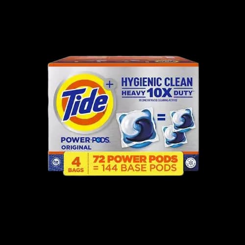 Tide Power PODS + Ultra OXI with Odor Eliminators Laundry Detergent Pacs (72 Ct) — view 3