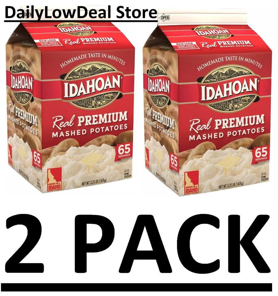 2 PACK - Idahoan Real Premium Mashed Potatoes (3.25 lbs.) — view 3