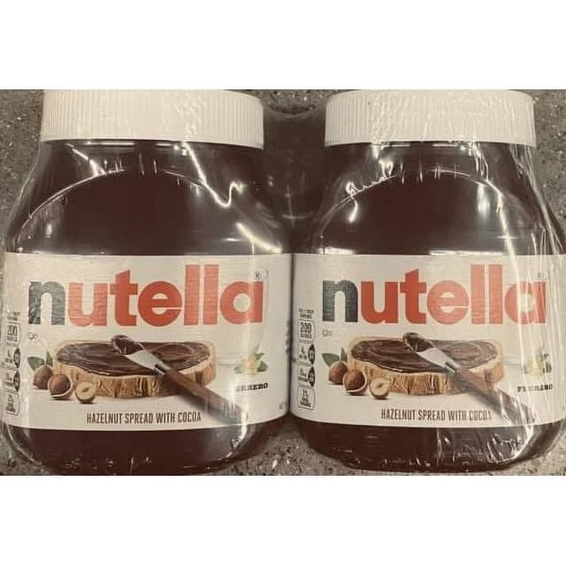 Nutella Hazelnut Spread With Cocoa Twin Pack 26.5 oz - 2 JARS — view 3