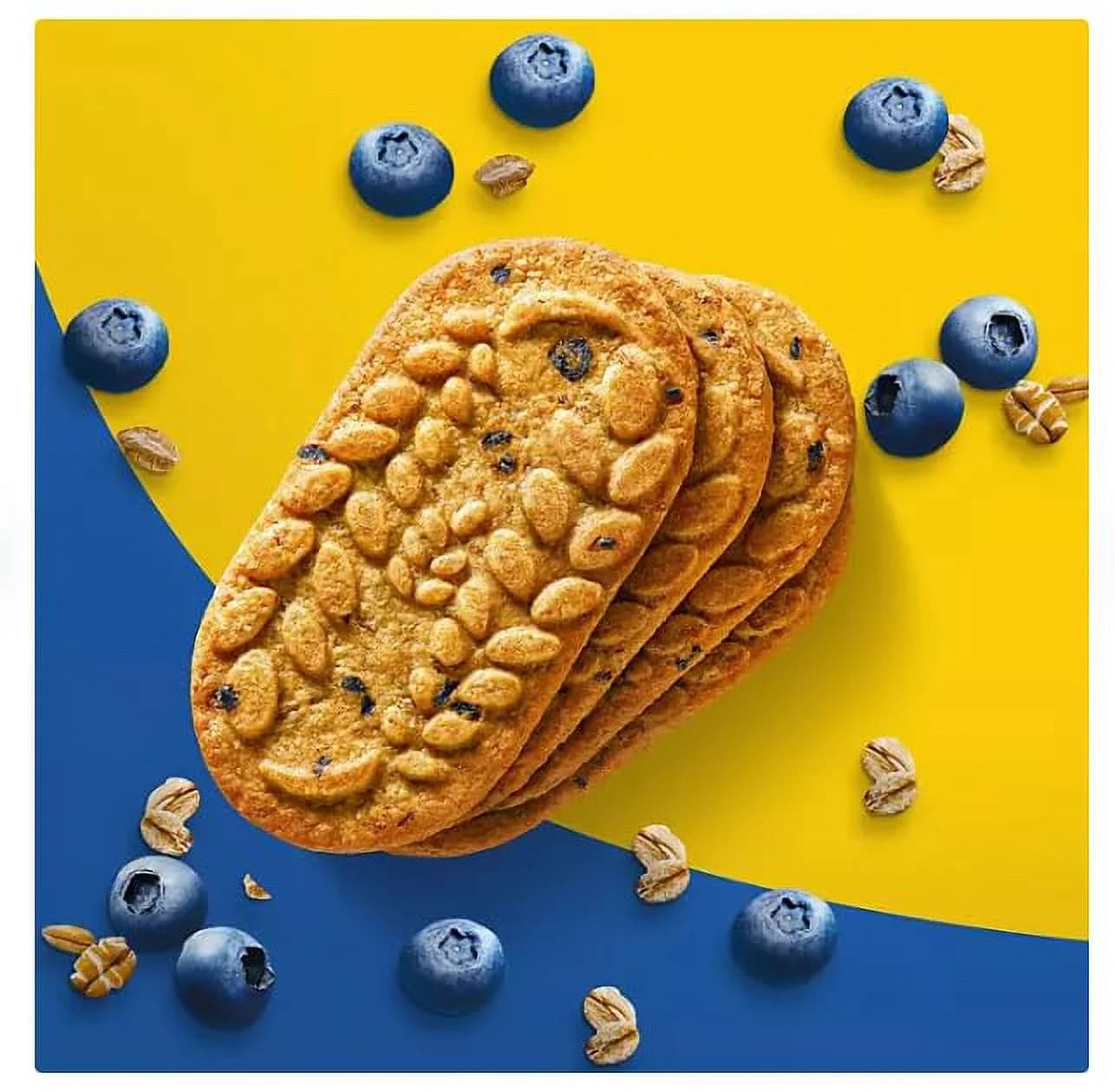 Belvita Crunchy Blueberry Breakfast Biscuits 25 Packs, 4 Biscuits Per Pack — view 4