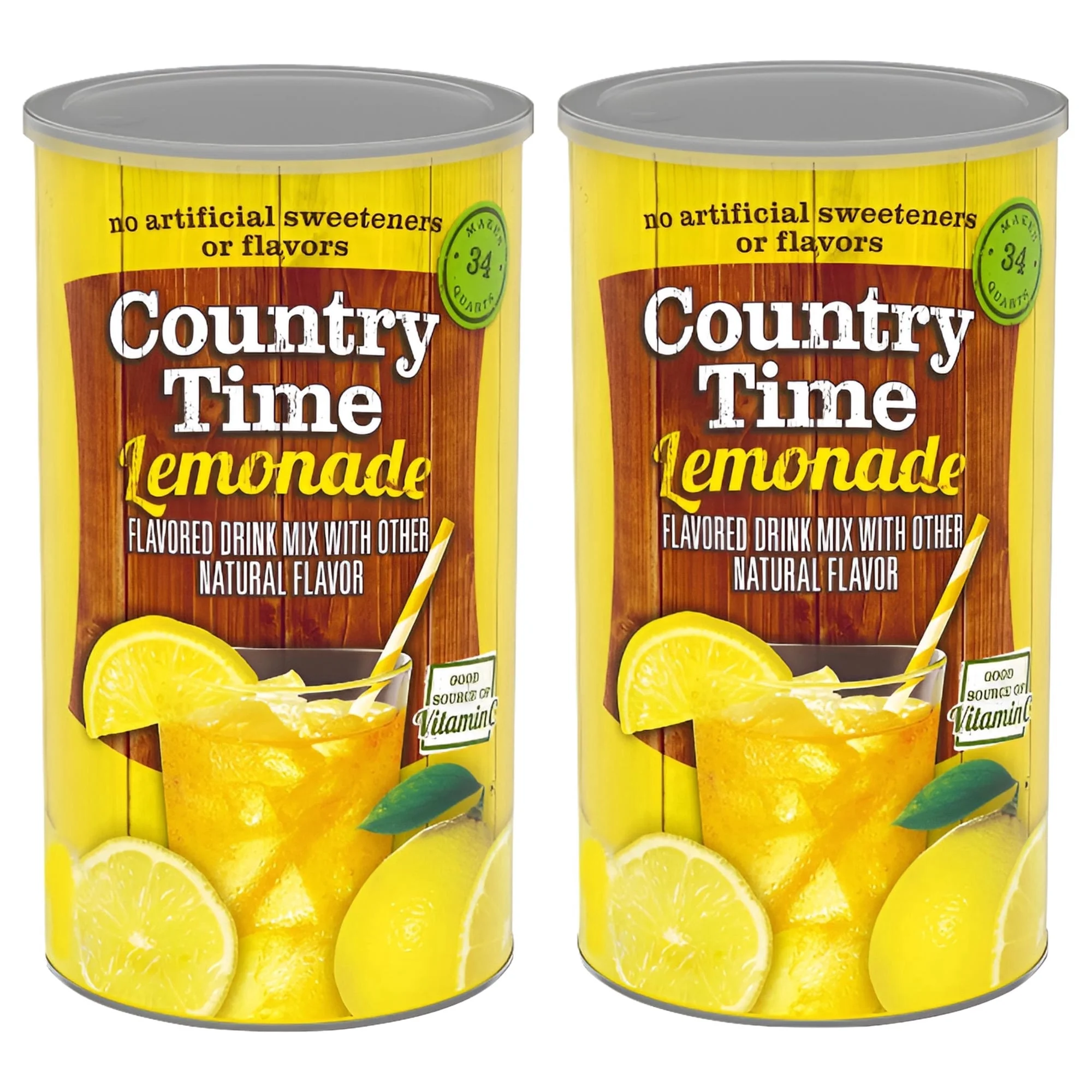 2 Pack | Country Time Drink Mix, Lemonade, 82.5 oz — view 2