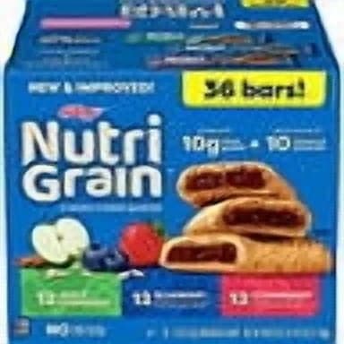 Nutri-Grain Bars Variety Pack, 1.3 oz., 36 pk. — view 2
