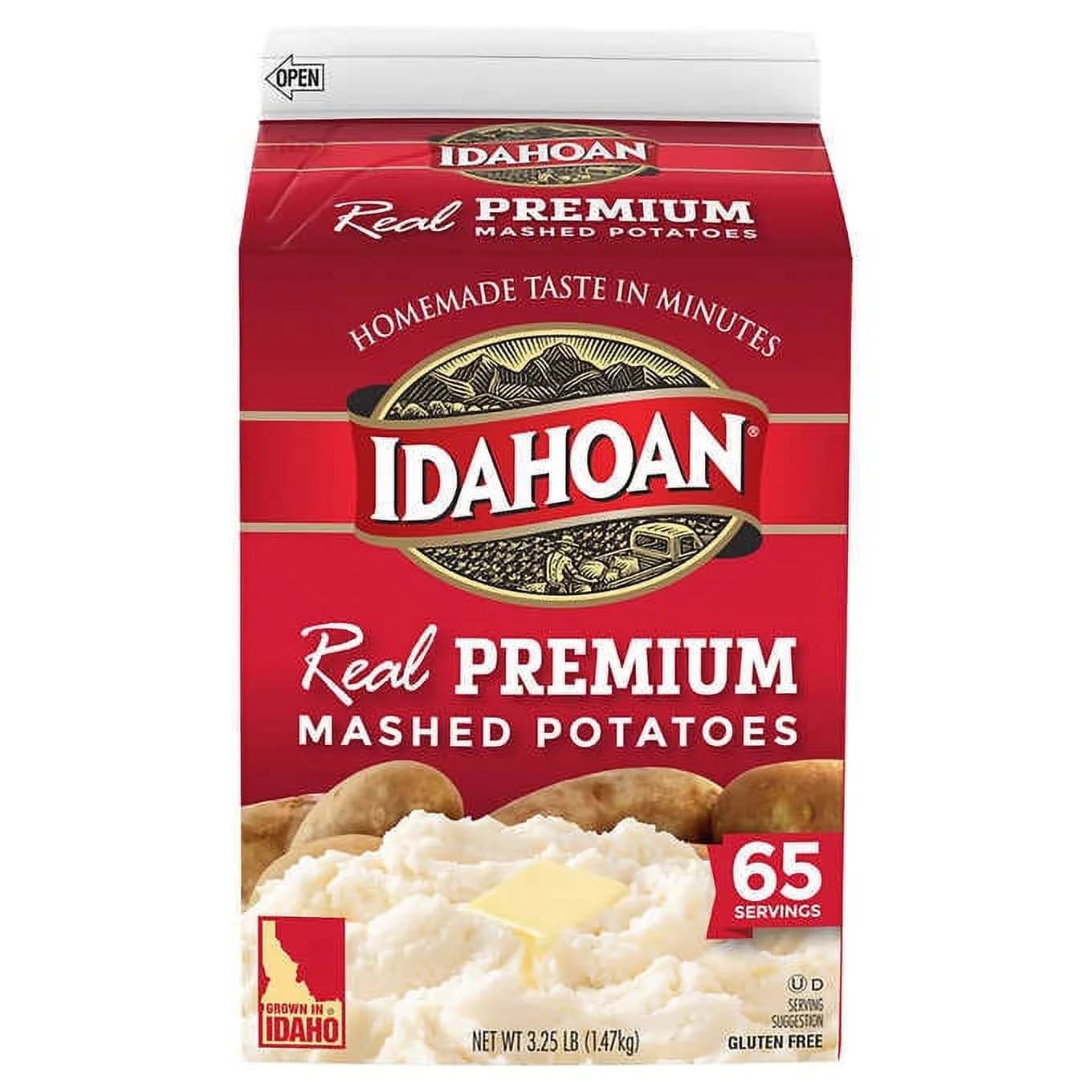 Idahoan Real Premium Mashed Potatoes, 3.25 lbs — view 2