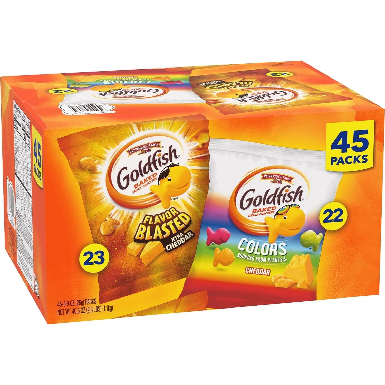 Pepperidge Farm Variety Pack Goldfish, 0.9 oz., 45 pk. — view 2